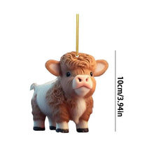 Load image into Gallery viewer, Cartoon Cow Decorative Ornament