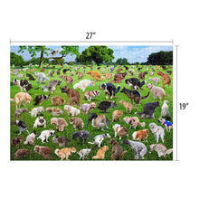 Load image into Gallery viewer, 1000 Piece Puzzle, 101 Pooping Puppies, Dogs Pooping Puzzle