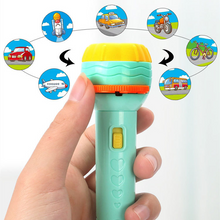 Load image into Gallery viewer, Flashlight Projector Torch Lamp Toy