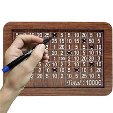 Load image into Gallery viewer, Wooden money box with engraved figures