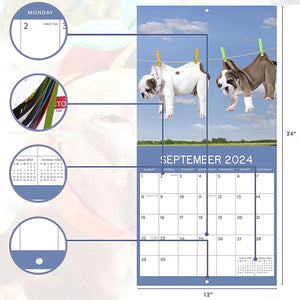 Cute Puppies Wall Calendar