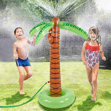Load image into Gallery viewer, Inflatable Coconut Tree Water Spray Toy
