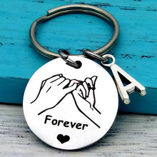 Load image into Gallery viewer, Stainless Steel Love Forever Keychain