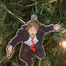 Load image into Gallery viewer, Die Hard Advent Calendar - Hans Gruber Falling off off Nakatomi Plaza