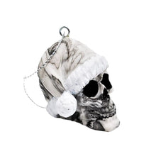 Load image into Gallery viewer, Santa Skull Bauble