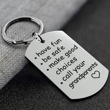 Load image into Gallery viewer, Reminder to Do Things Stainless Steel Keychain
