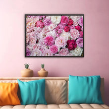Load image into Gallery viewer, Pink Rose Flower Jigsaw Puzzle 1000 Pieces
