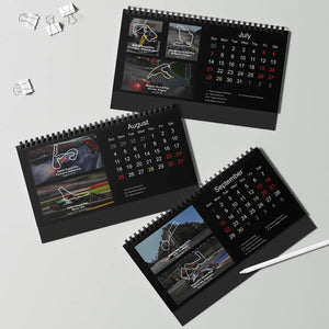 The 2024 F1 Desk Calendar