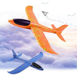 Foam Plastic Flying Glider Airplane(2PCS)