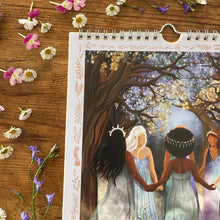 Load image into Gallery viewer, 2024 Womens Circles Hanging Wall Calendar