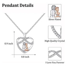 Load image into Gallery viewer, Love You Forever Heart Necklace