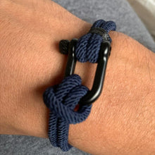 Load image into Gallery viewer, TO MY DAUGHTER LOVE YOU FOREVER NAUTICAL BRACELET