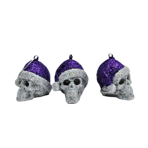 Santa Skull Bauble