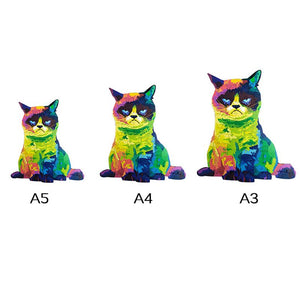 Rainbow Cat Puzzles