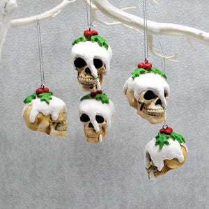 Santa Skull Bauble