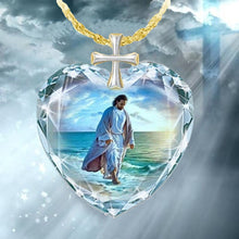 Load image into Gallery viewer, Withinhand Crystal Heart Necklace