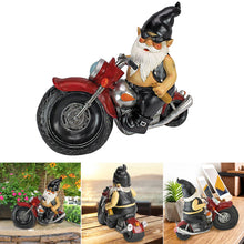 Load image into Gallery viewer, THE BIKER GNOME STATUE