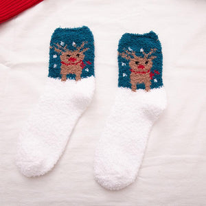 Christmas Fuzzy Fluffy Socks