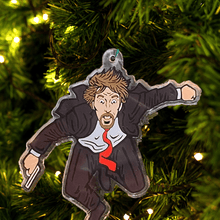 Load image into Gallery viewer, Die Hard Advent Calendar - Hans Gruber Falling off off Nakatomi Plaza