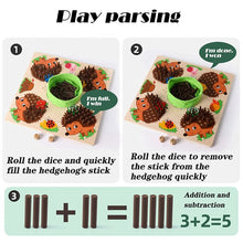 Load image into Gallery viewer, Hedgehog Counting Early Learning Toys