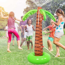 Load image into Gallery viewer, Inflatable Coconut Tree Water Spray Toy