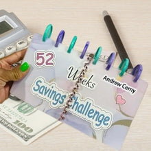 Load image into Gallery viewer, 📒 Savings Binder l 52 Week Savings Challenge