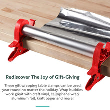 Load image into Gallery viewer, 🎁Wrap Buddies Holiday Tabletop Gift Wrapping Tools Set