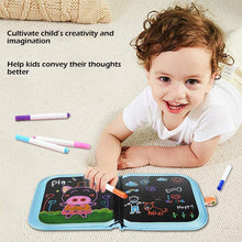Load image into Gallery viewer, Portable Erasable Doodle Pad Drawing Pad (12 Pens Included)