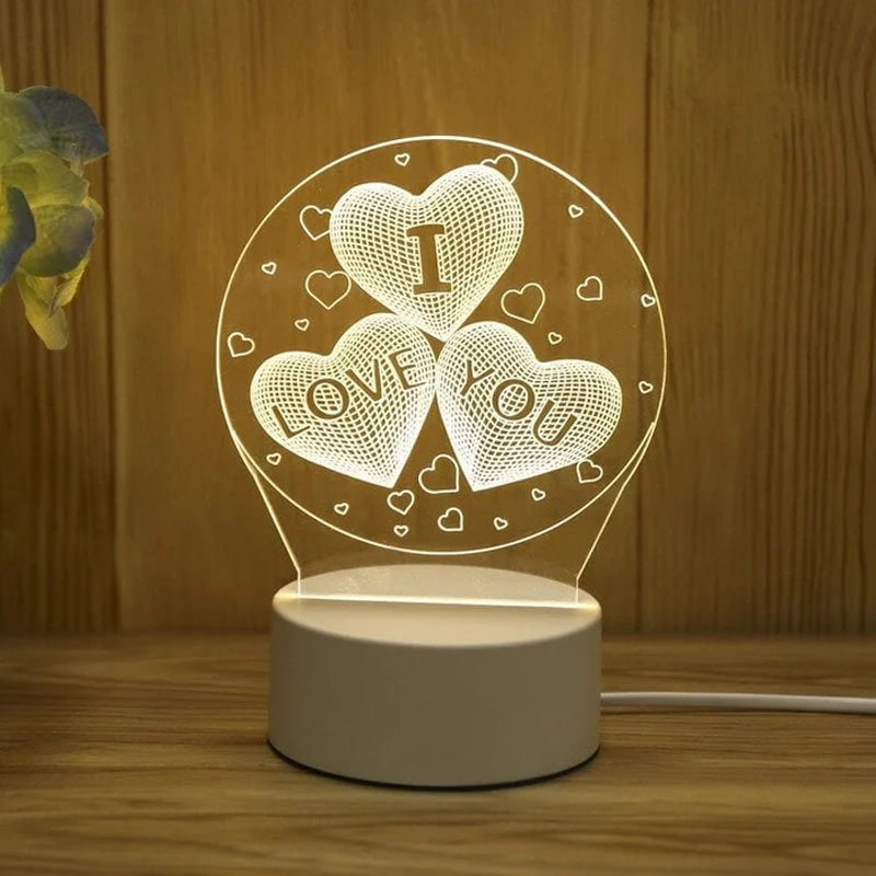3D Night Light Usb