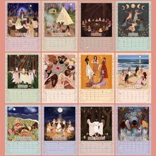 Load image into Gallery viewer, 2024 Womens Circles Hanging Wall Calendar