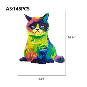 Rainbow Cat Puzzles