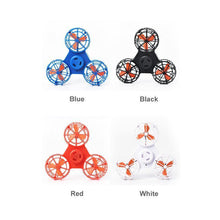 Load image into Gallery viewer, Fingertip Flying gyro Toy gyro Aircraft fingertips Rotation air Back Decompression Toy
