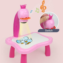 Load image into Gallery viewer, Kids Projector Drawing Table