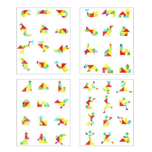 Magnetic Tangram Blocks Puzzle Game
