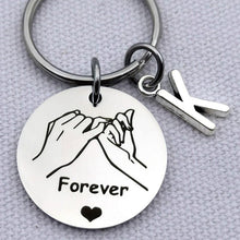 Load image into Gallery viewer, Stainless Steel Love Forever Keychain