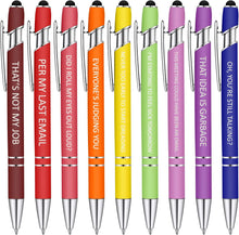 Load image into Gallery viewer, 10 pcs Funny Office Pens(Black Ink)