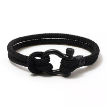 Load image into Gallery viewer, TO MY DAUGHTER LOVE YOU FOREVER NAUTICAL BRACELET