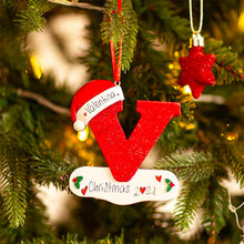 Load image into Gallery viewer, Personalized Christmas 24 Letter Ornaments