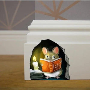 3D Mouse Wall Decal Sticker