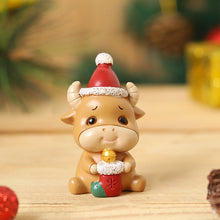 Load image into Gallery viewer, Handmade Animal Santa Ornaments