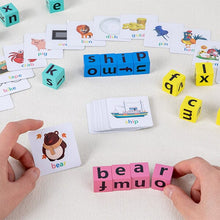 Load image into Gallery viewer, Wooden Crossword Puzzle