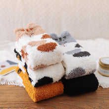 Load image into Gallery viewer, Cat Paw Fuzzy Socks