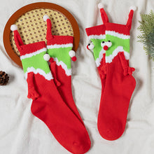 Load image into Gallery viewer, Christmas Hand in Hand Socks