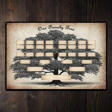 Load image into Gallery viewer, Christmas Family Tree Notebook - Memories Of Ancestors