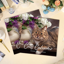 Load image into Gallery viewer, Cute Cat Wall Calendar