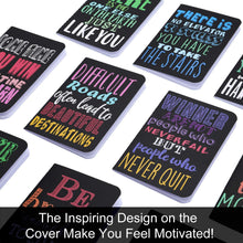 Load image into Gallery viewer, Pack of 10 pcs Mini Motivational &amp; Funny Notebooks
