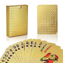 Load image into Gallery viewer, Luxury 24K Gold Foil Poker Playing Cards