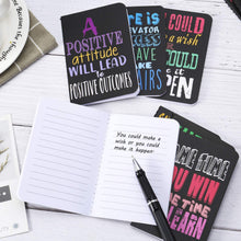 Load image into Gallery viewer, Pack of 10 pcs Mini Motivational &amp; Funny Notebooks