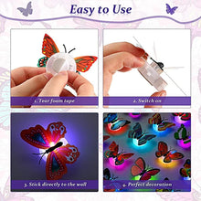 Load image into Gallery viewer, 3D LED Butterfly Decoration Night Light