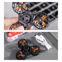 Load image into Gallery viewer, Fingertip Flying gyro Toy gyro Aircraft fingertips Rotation air Back Decompression Toy